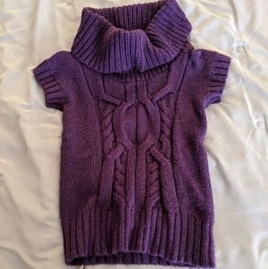 American Eagle short sleeve cowl neck sweater